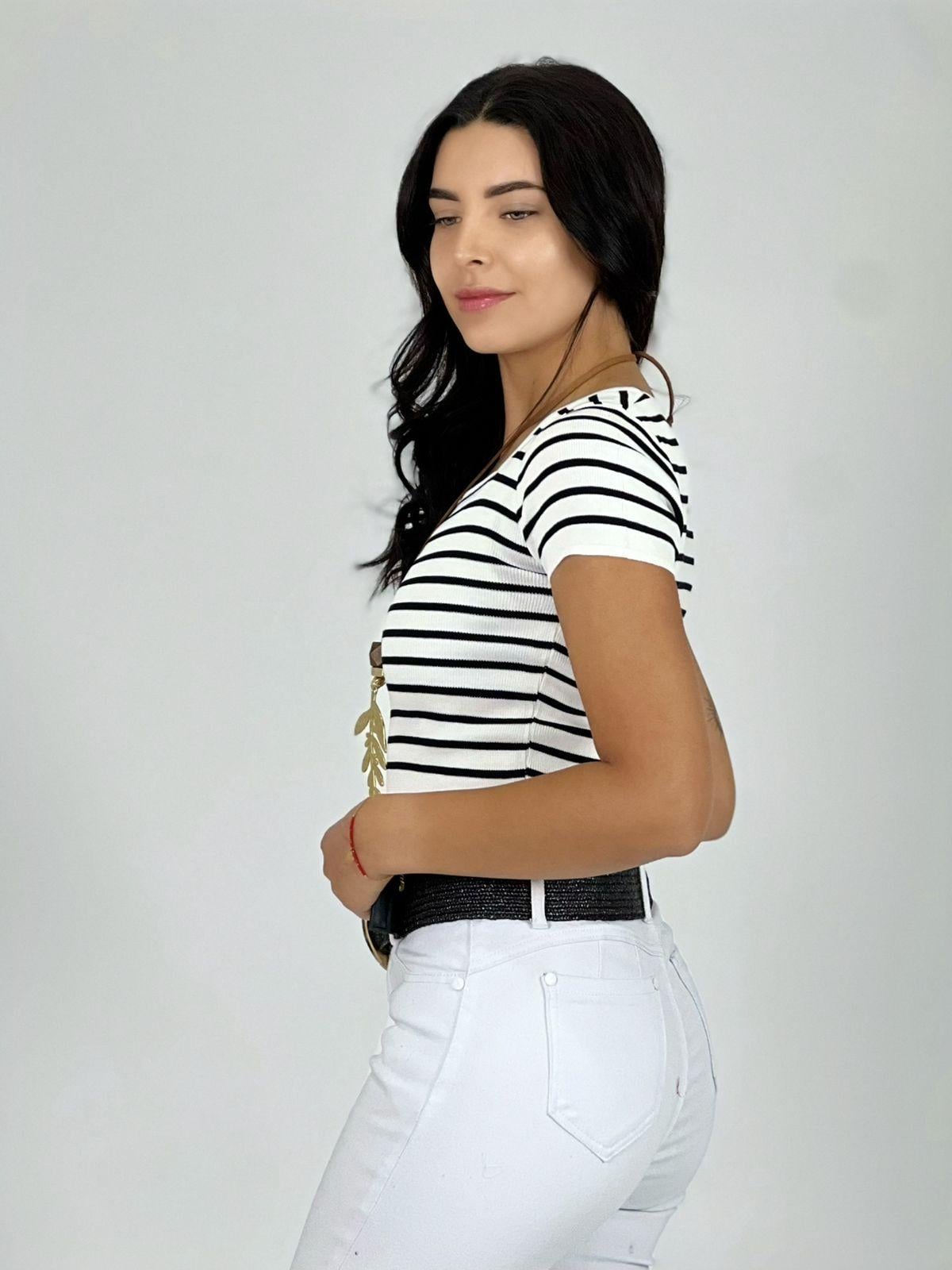 POLERA TOP DE LÍNEAS - ROSADO - TAMAÑO ÚNICO - 2