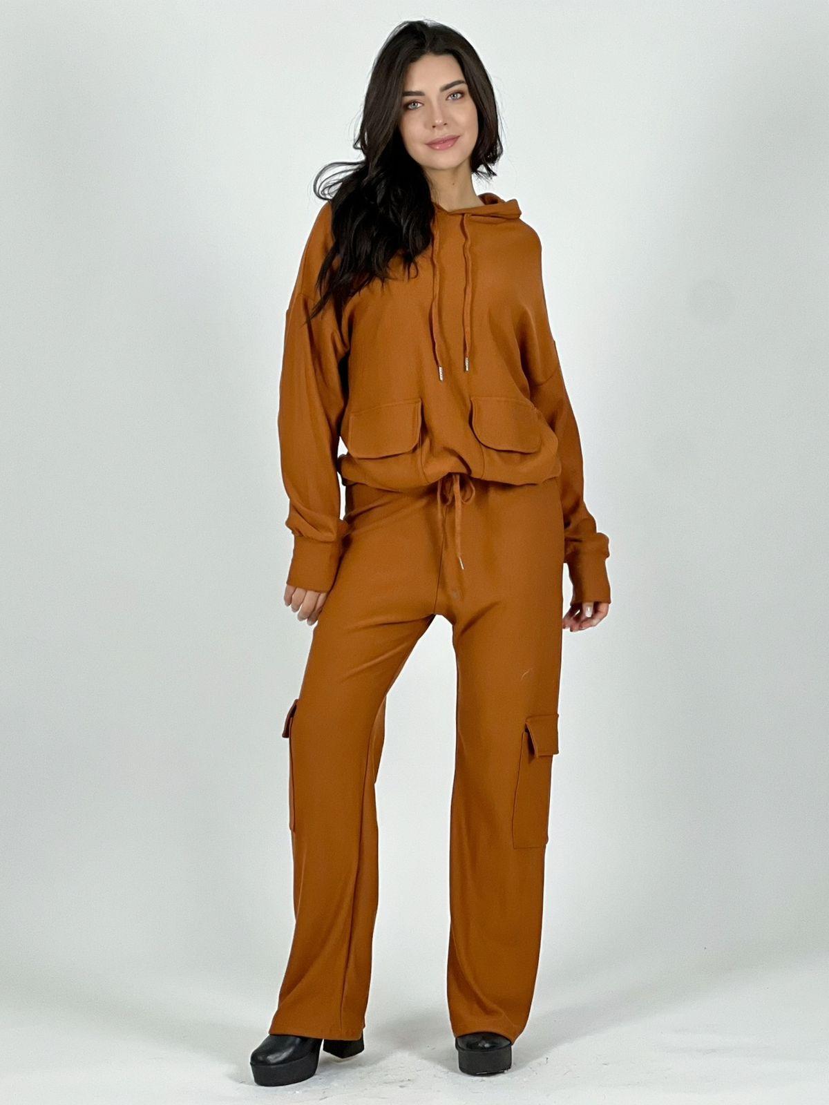 CONJUNTO ALGODÓN ESTILO CARGO ROSADO - 1