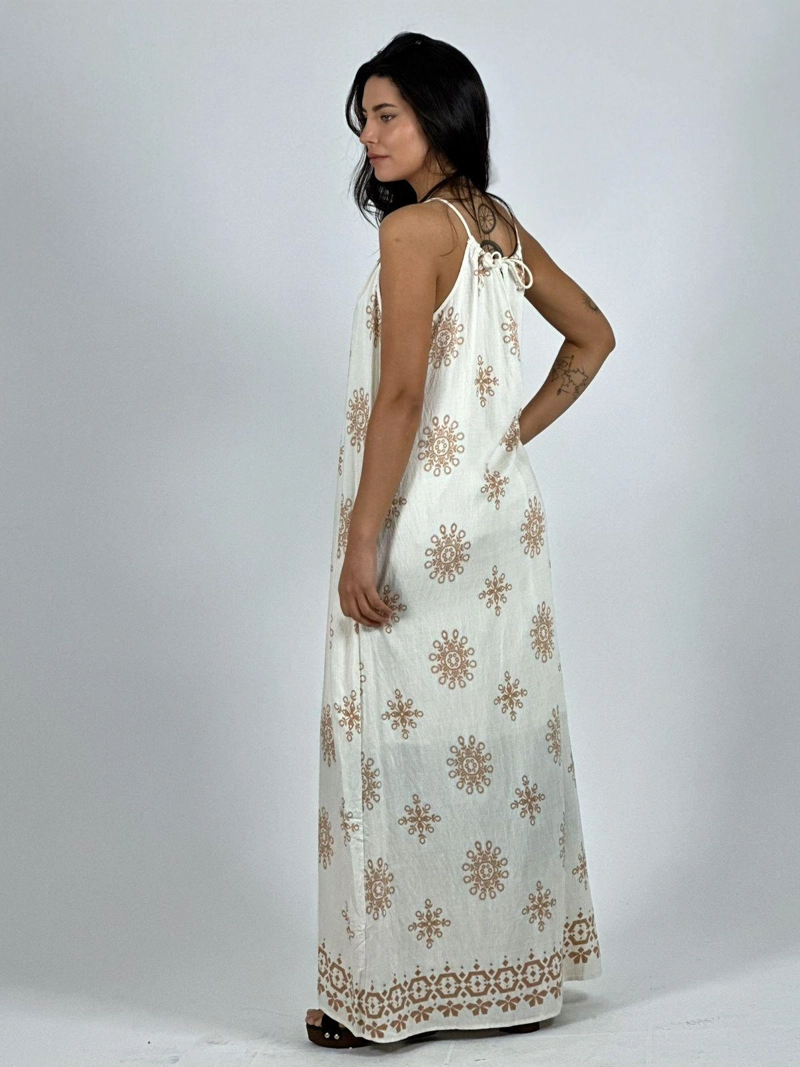 VESTIDO DE TIRANTES BOHO - 3