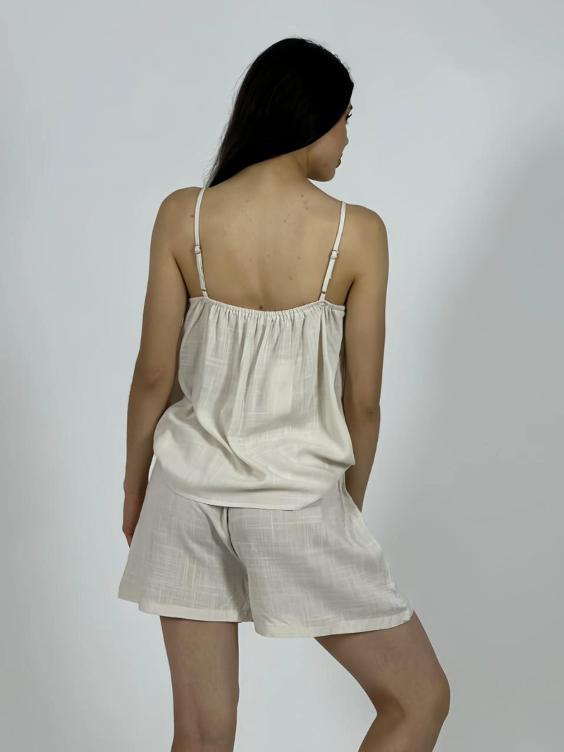 CONJUNTO BOHO CONCHAS CIRCULOS DORADOS NEGRO - 4