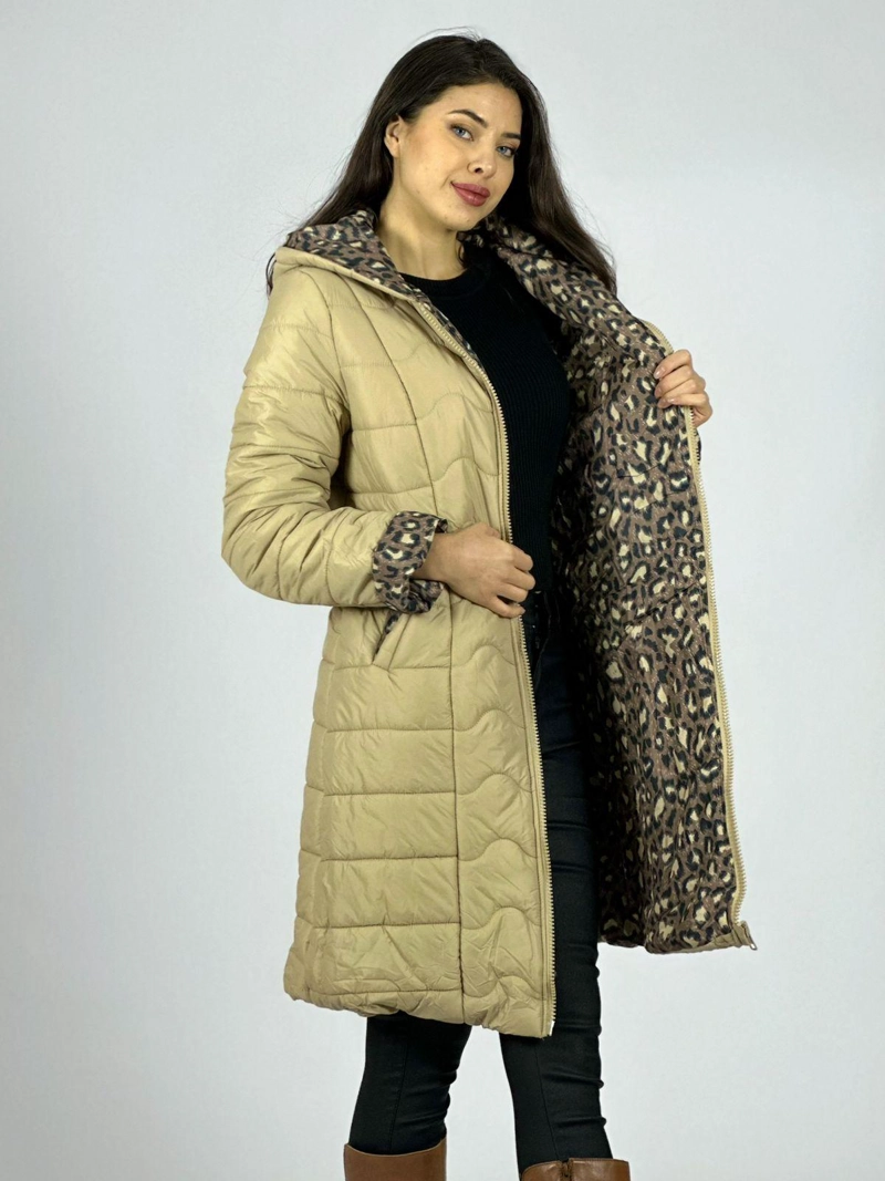 PARKA ACOLCHADA FORRADO PRINT CAFE - 2