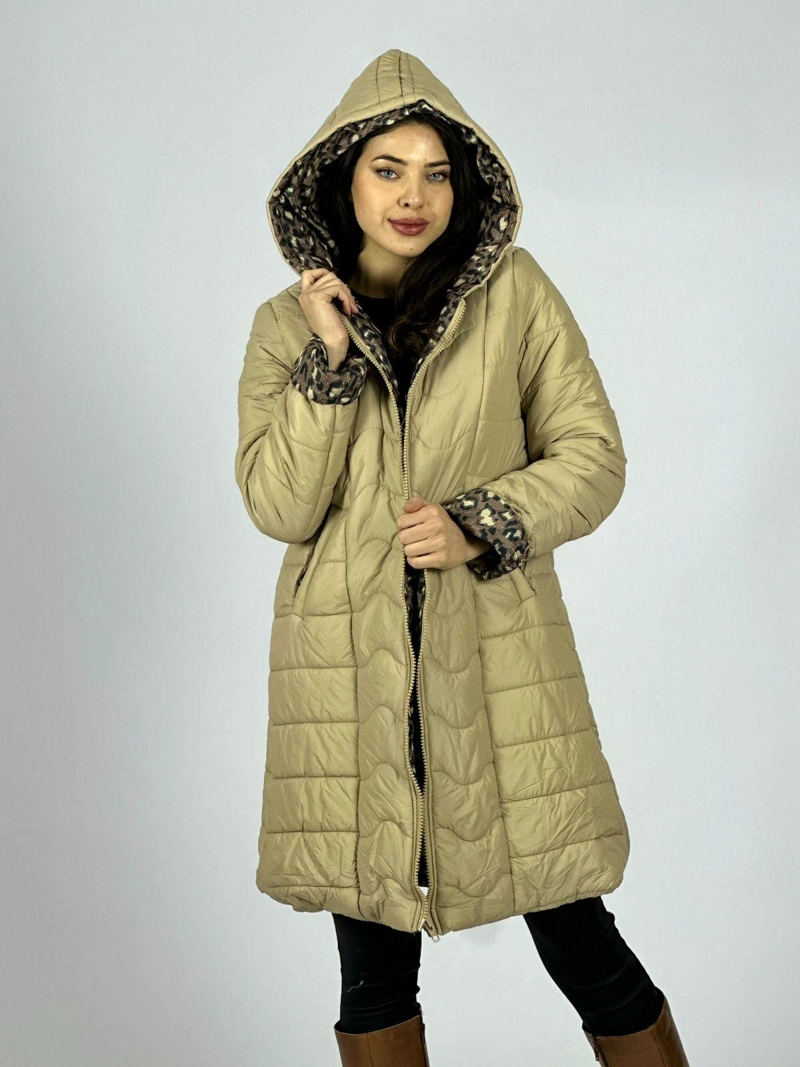 PARKA ACOLCHADA FORRADO PRINT CAFE - 3