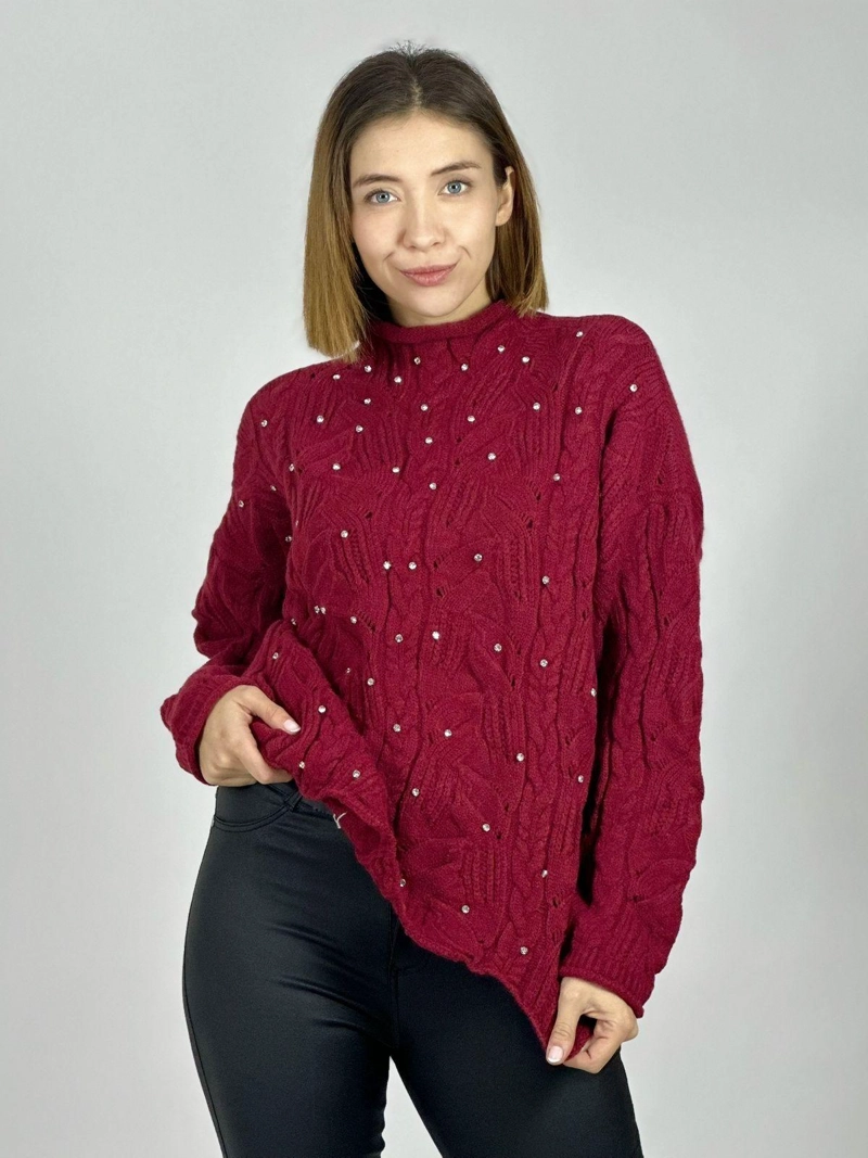 SWEATER LANA CON BRILLOS BLANCO - 1