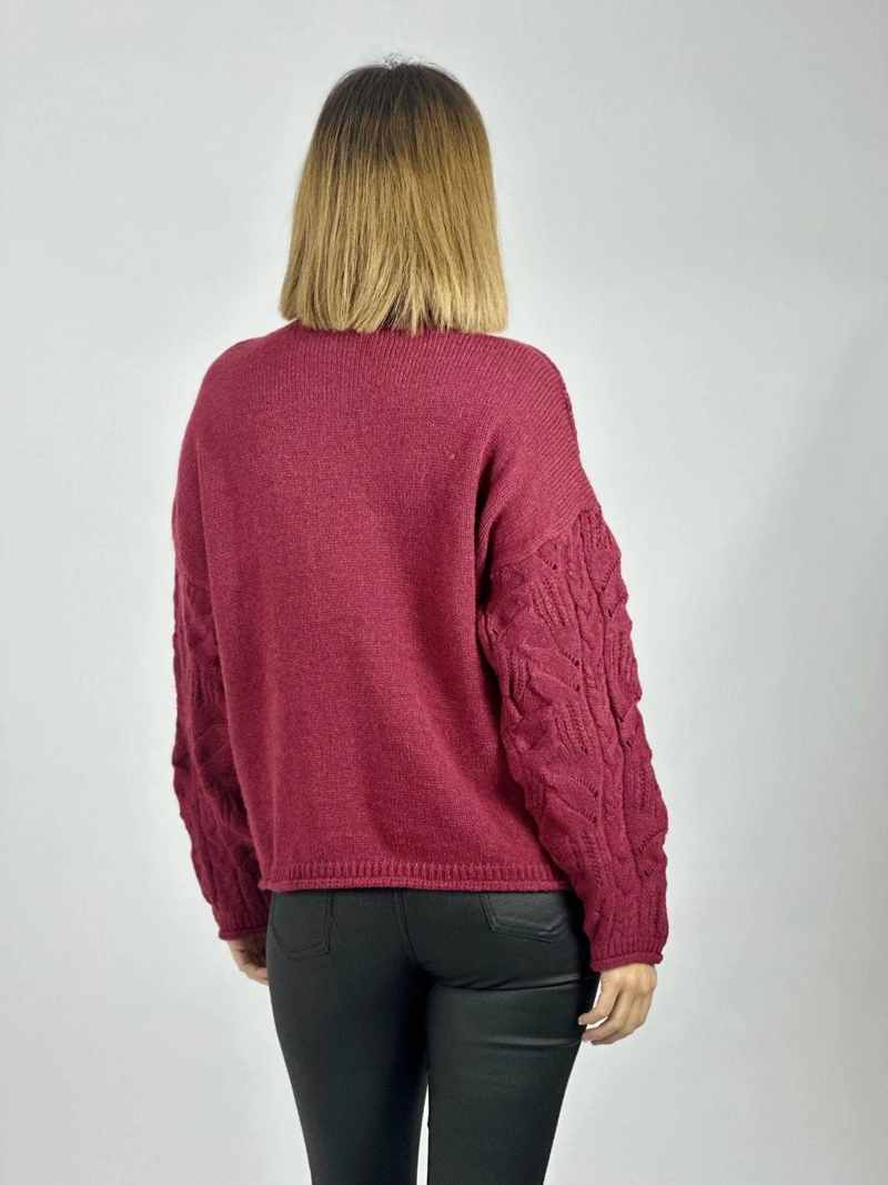 SWEATER LANA CON BRILLOS BLANCO - 3