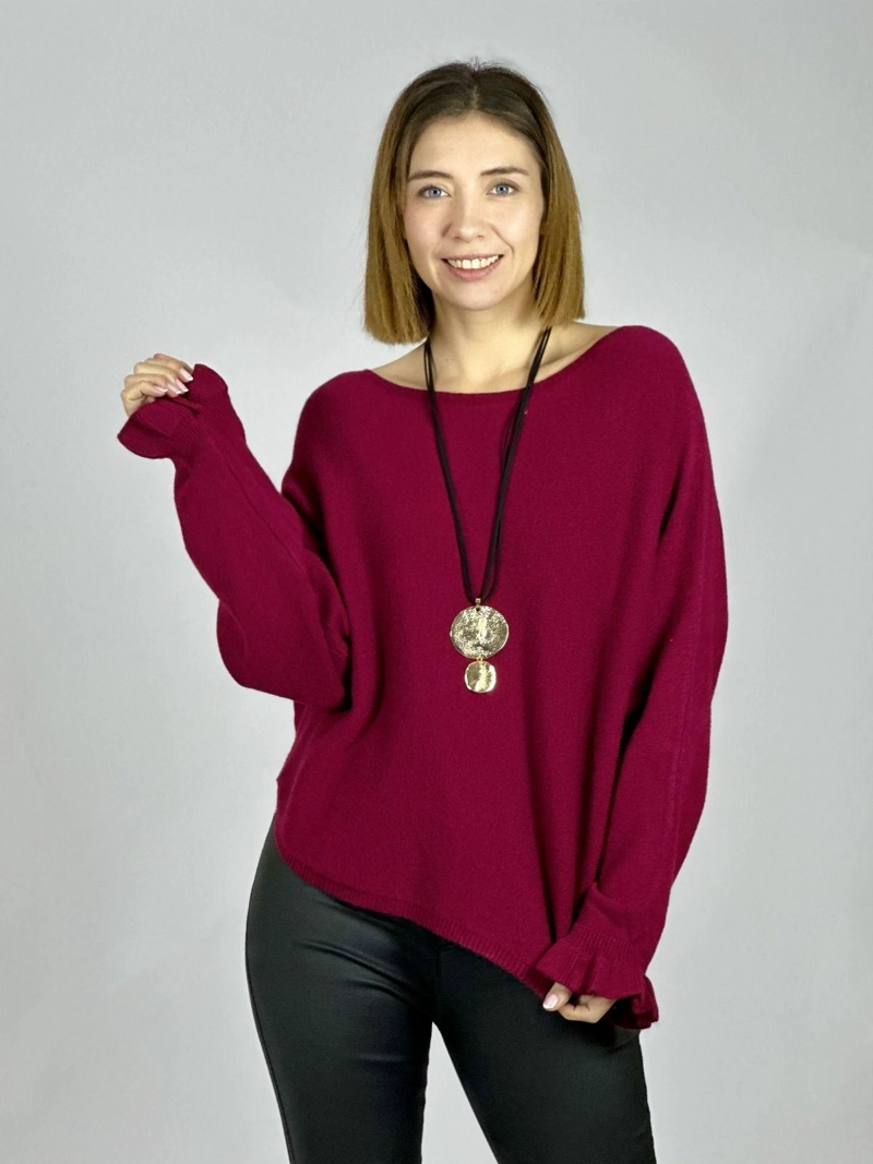 SWEATER SPANDEX CORTO CUELLO BOTE BEIGE - 2
