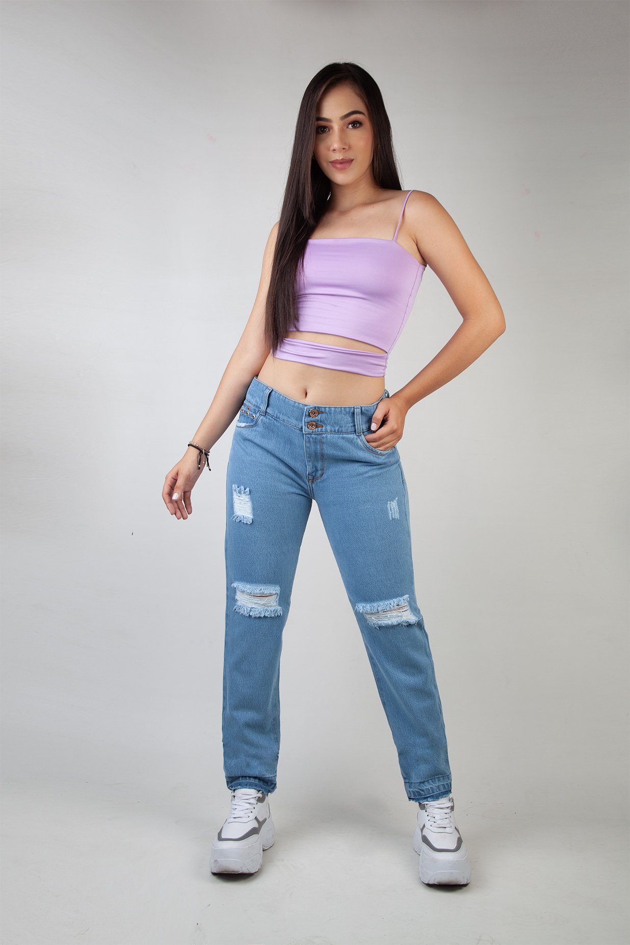 JEANS MUJER SHADDAY AZUL 3367 - 1
