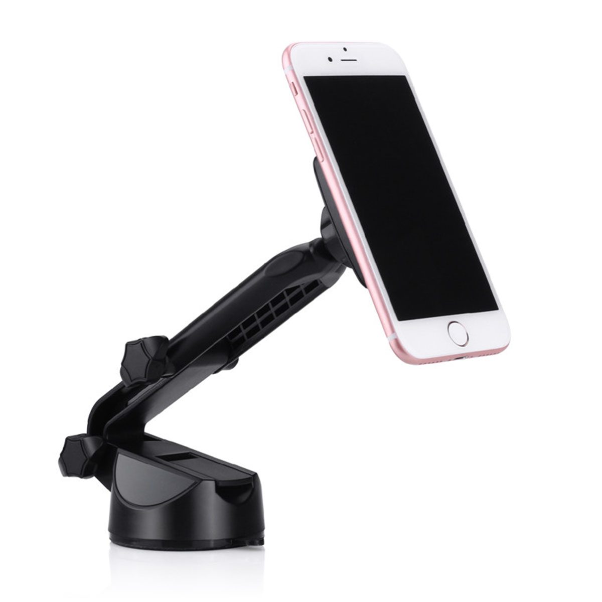 SOPORTE CELULAR MAGNETICO LARGO AJUSTABLE AUTOMOVIL - 1