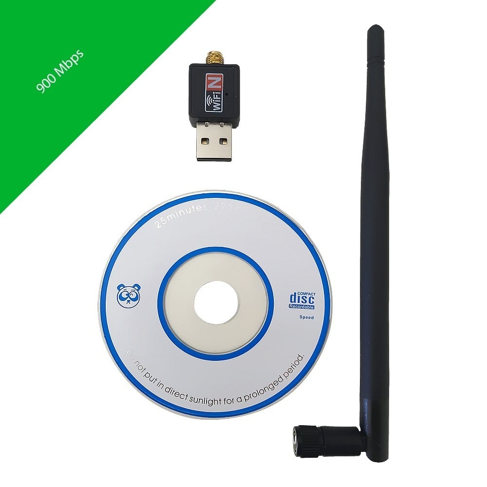 MINI ADAPTADOR ATENTA WIFI LAN CON ANTENA 300MBPS - 3