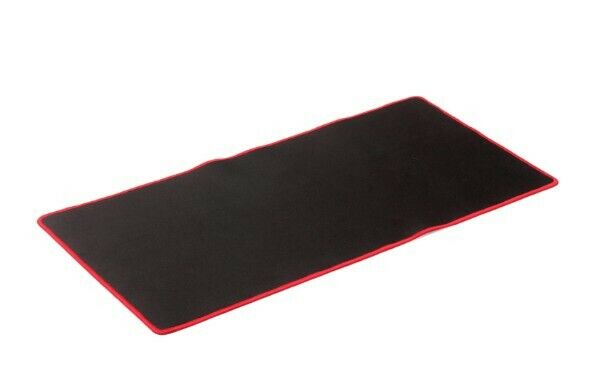 MOUSE PAD GAMER NEGRO BORDE ROJO 70X30 WEIBO - 4