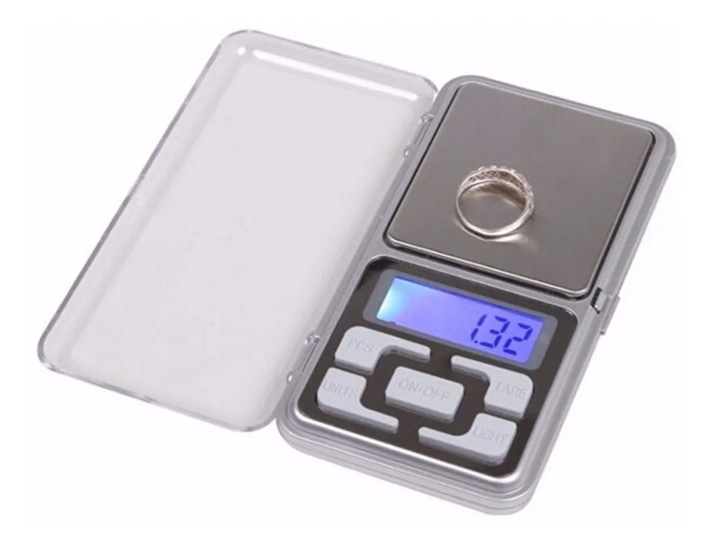 PESA GRAMERA PORTATIL DE PRECISION BALANZA DIGITAL 0.1G A 500G - 2