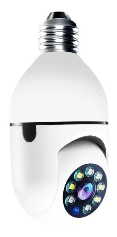 CAMARA IP AMPOLLETA PANORAMICA WIFI CCTV INTELIGENTE 360 - 1