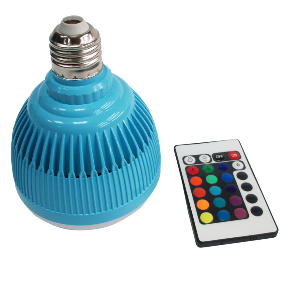 AMPOLLETA PARLANTE PRO BLUETOOTH E27 LED CONTROL REMOTO - 3