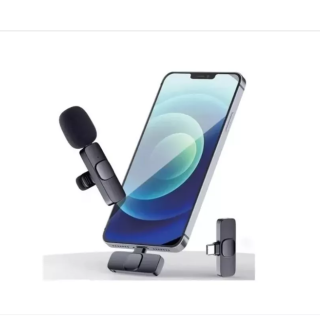 MICROFONO INALAMBRICO SOLAPA WIFI CON RECEPTOR TIPO C | Blanco - 1