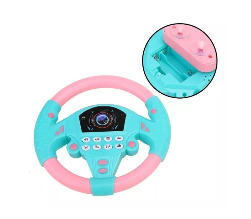 JUGUETE MANUBRIOVOLANTE VENTOSA SONIDOS INCLUYE PILAS - 1