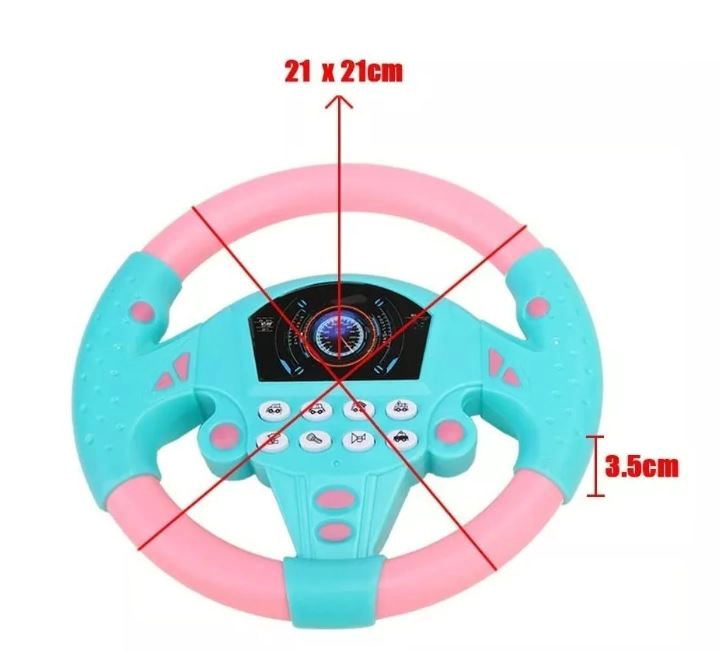 JUGUETE MANUBRIOVOLANTE VENTOSA SONIDOS INCLUYE PILAS - 2