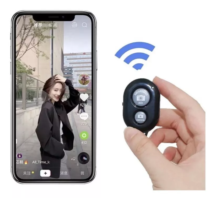 DISPARADOR BLUETOOTH SELFIE CONTROL REMOTO - 4