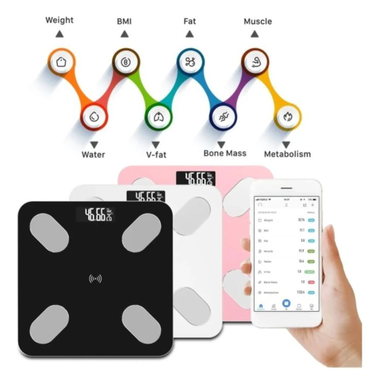 PESA DE BAÑO INTELIGENTE BLUETOOTH - 2