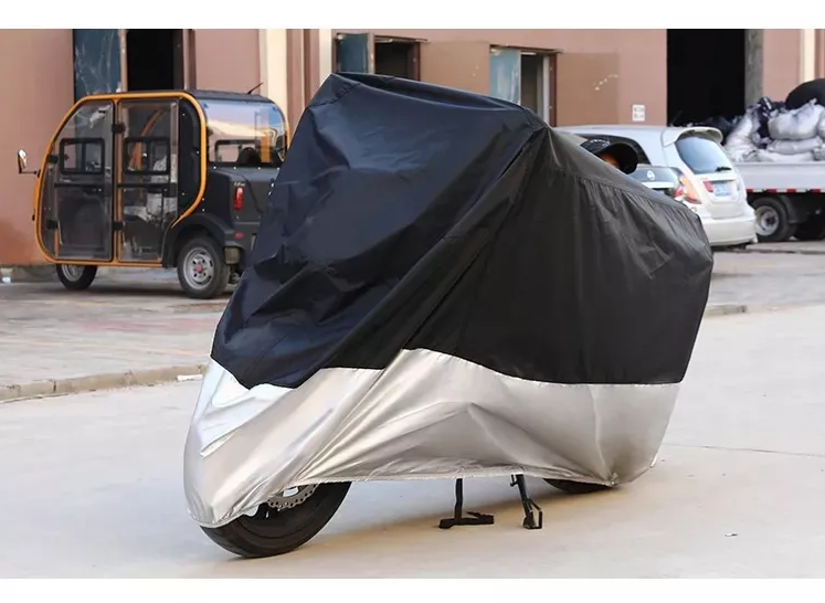 CARPA CUBRE MOTO IMPERMEABLE FUNDA PROTECTOR IMPERMEABLE UV TALLA L - 6