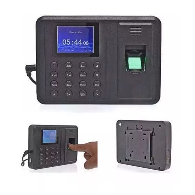 RELOJ CONTROL ASISTENCIA BIOMÉTRICO HUELLA ACCESO - 2
