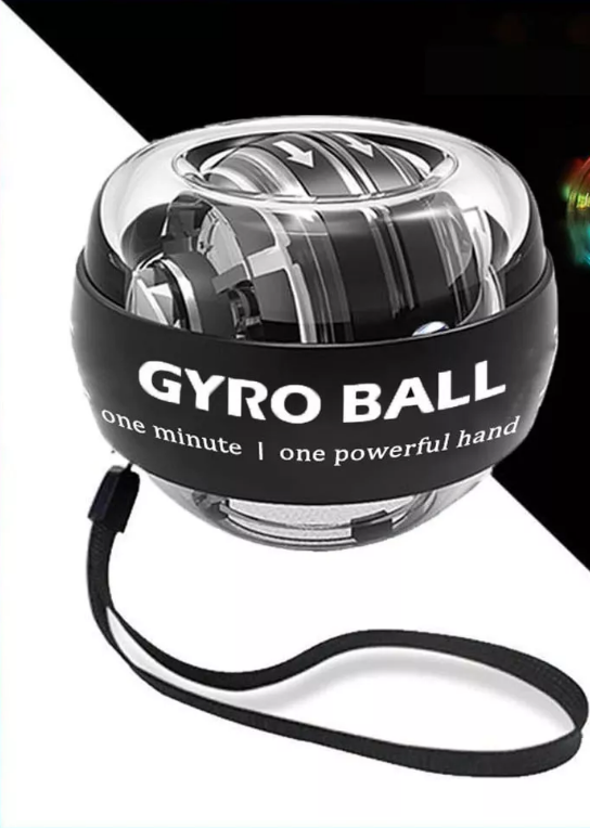 EJERCITADOR MUÑECA BRAZO MANO MULTICOLOR GIROSCOPIO GYROBALL - 4