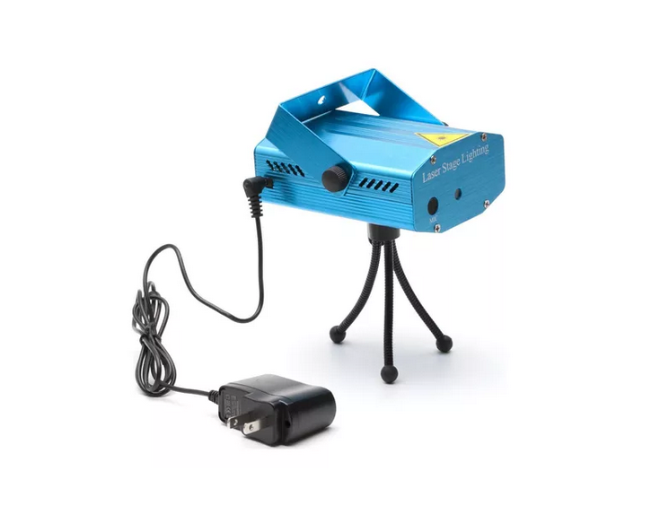PROYECTOR PUNTOS LASER FIGURAS FIESTAS RITMICO - 2