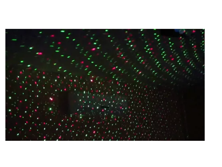 PROYECTOR PUNTOS LASER FIGURAS FIESTAS RITMICO - 4