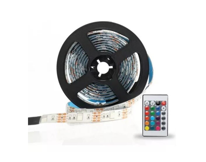 CINTA LUZ LED 2835 MULTICOLOR 5 METROS DECORACION TIKTOK - 1