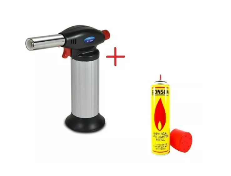 SOPLETE TURBO TORCH PROFESIONAL REPOSTERIA + RECARGA 300ML - 3