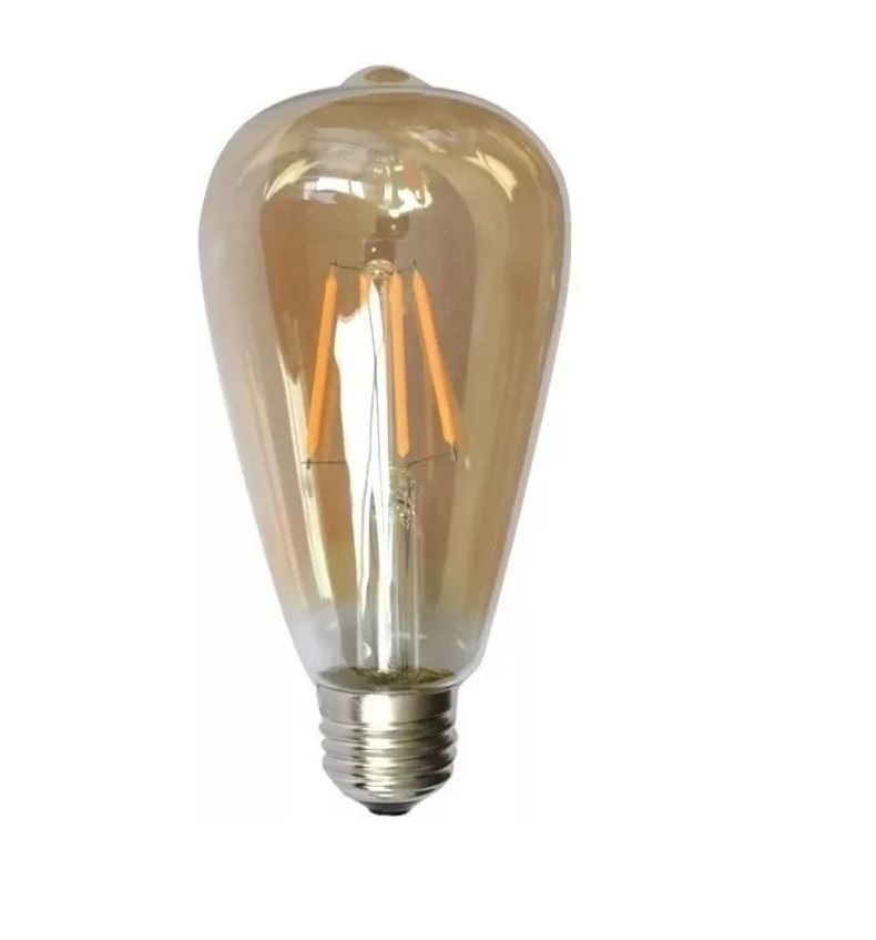 GENÉRICO AMPOLLETA LED VINTAGE RETRO 4W E27 LUZ CALIDA FILAMENTO