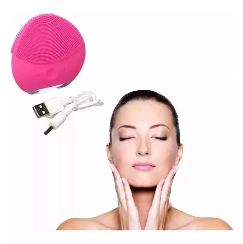 EXFOLIADOR FACIAL MASAJEADOR ELECTRICO DE ROSTRO RECARGABLE - 3