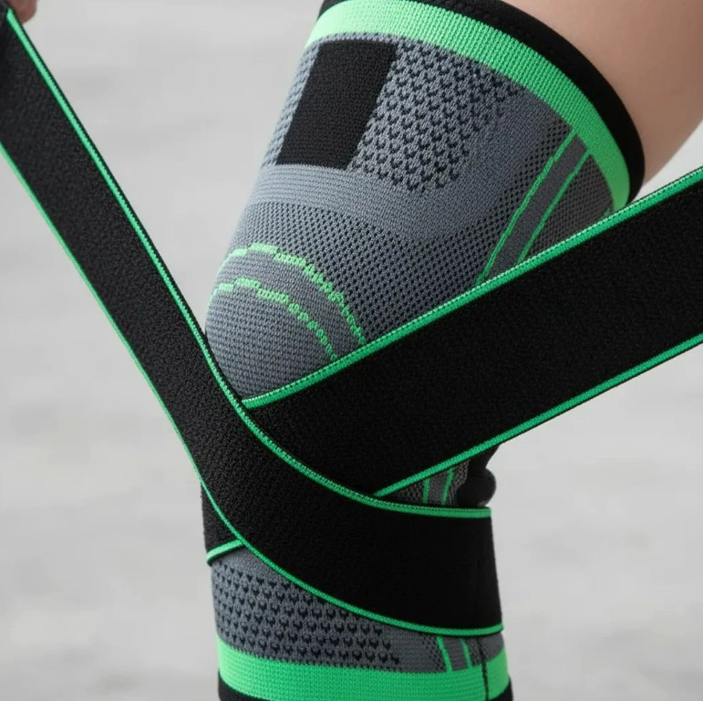 RODILLERA AJUSTABLE PREMIUM ELASTICADA COMPRESION Y SOPORTE - 4