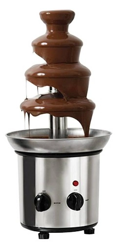 CASCADA FUENTE CHOCOLATE FONDUE 4 NIVELES ACERO INOXIDABLE. - 2