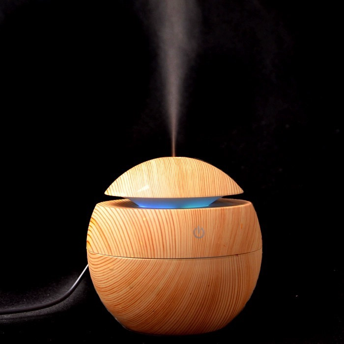 HUMIDIFICADOR AROMATERAPIA 200ML USB LED 7 COLORES DIFUSOR. - 4