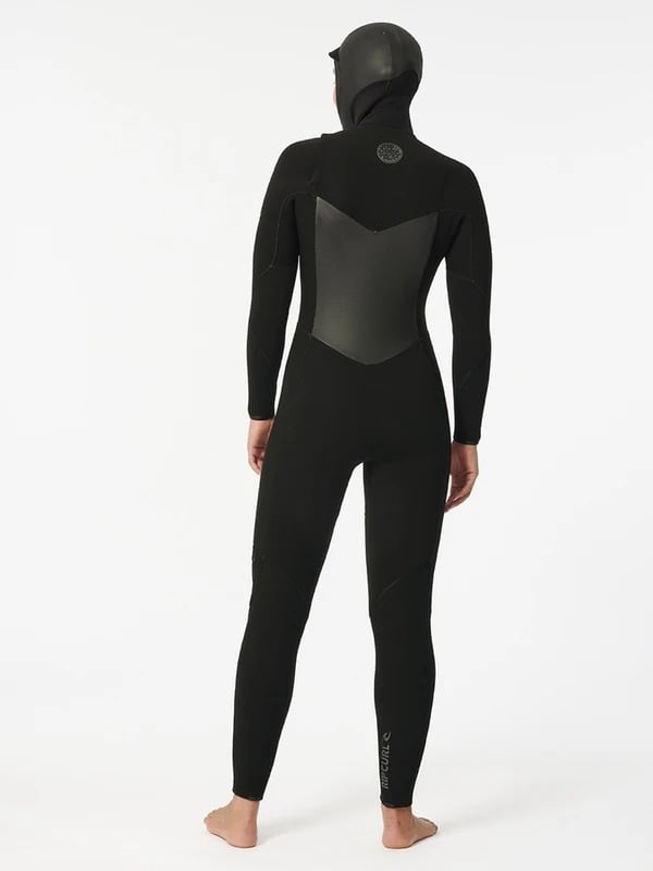 TRAJE DE BAÑO NEOPRENO MUJER RIP CURL TRAJE AGUA BIG WAVES NEGRO - 2