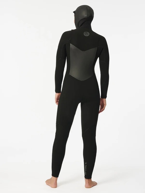 TRAJE DE BAÑO NEOPRENO MUJER RIP CURL TRAJE AGUA BIG WAVES NEGRO - 2