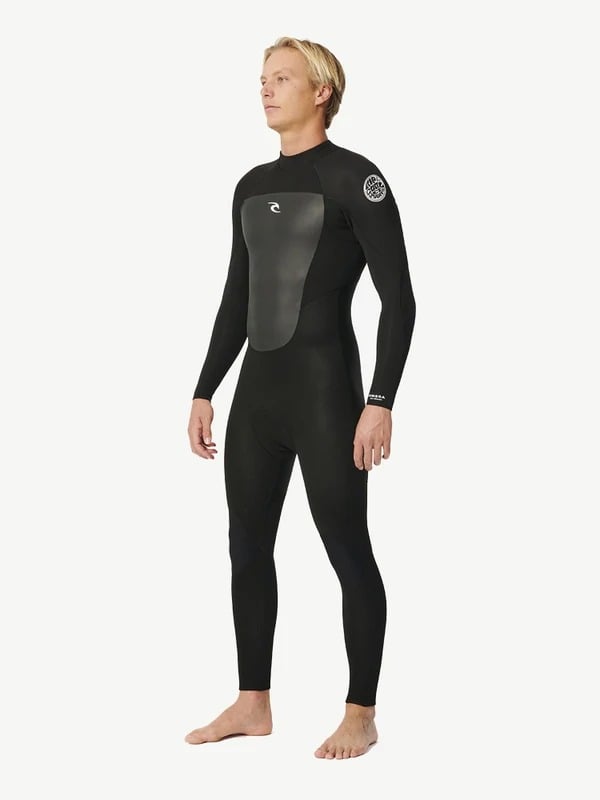 TRAJE AGUA SURF HOMBRE RIP CURL MARINE NEGRO - 3