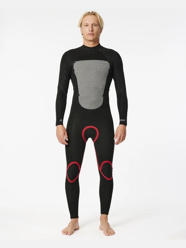 TRAJE AGUA SURF HOMBRE RIP CURL MARINE NEGRO - 4
