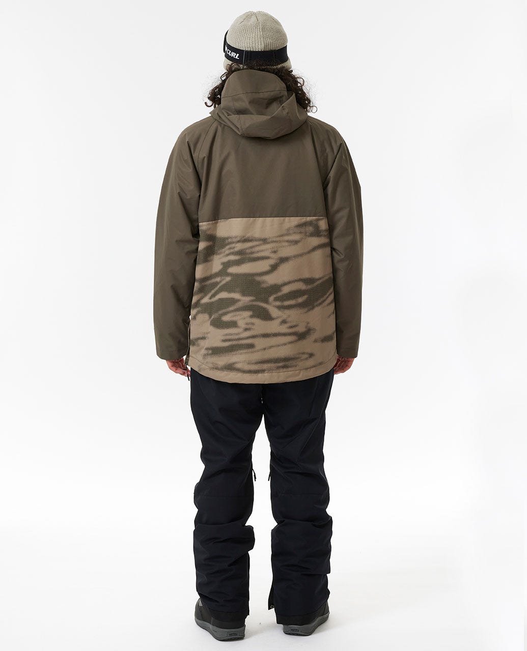 PARKA SNOW ANTI SERIES 10K JKT-ROCK CAFÉ HOMBRE RIP CURL - 3