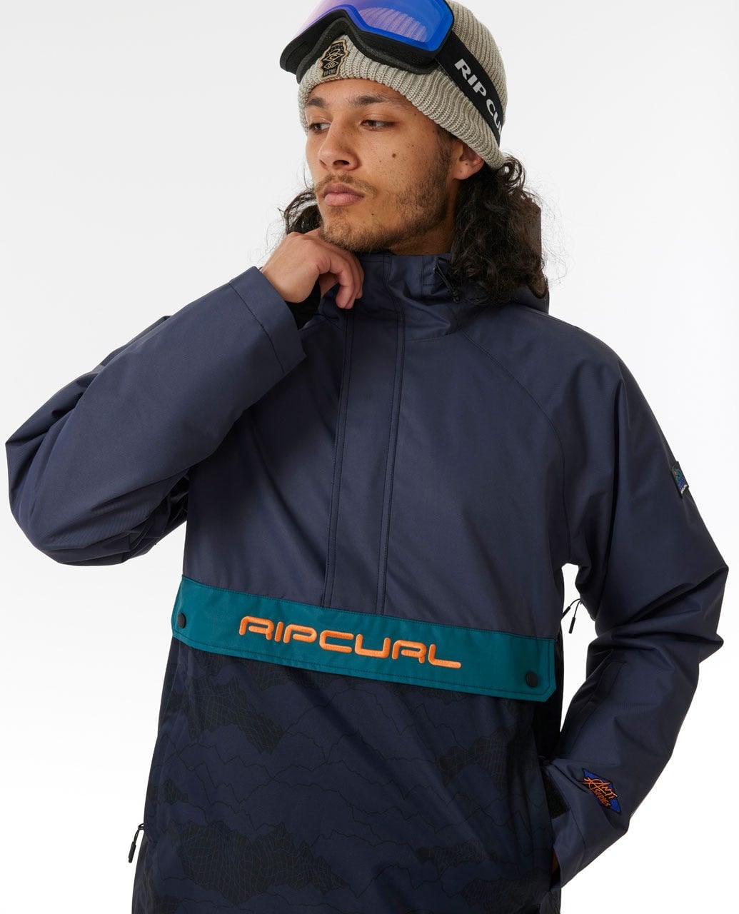 PARKA SNOW ANTI SERIES PRIMAL 10K MORADO HOMBRE RIP CURL - 1