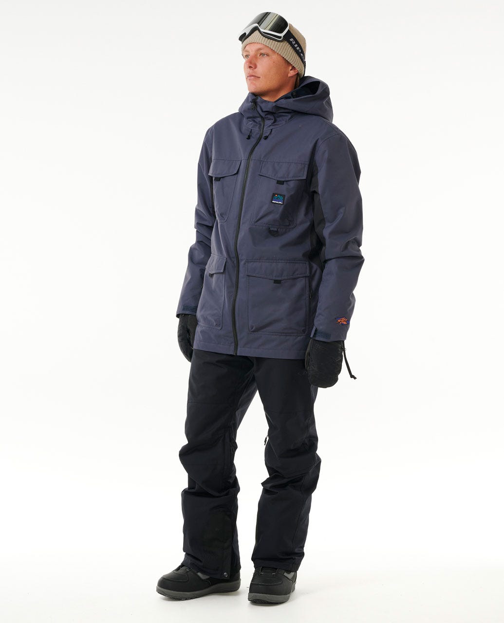 PARKA SNOW SWELLEDGE MORADO HOMBRE RIP CURL - 2