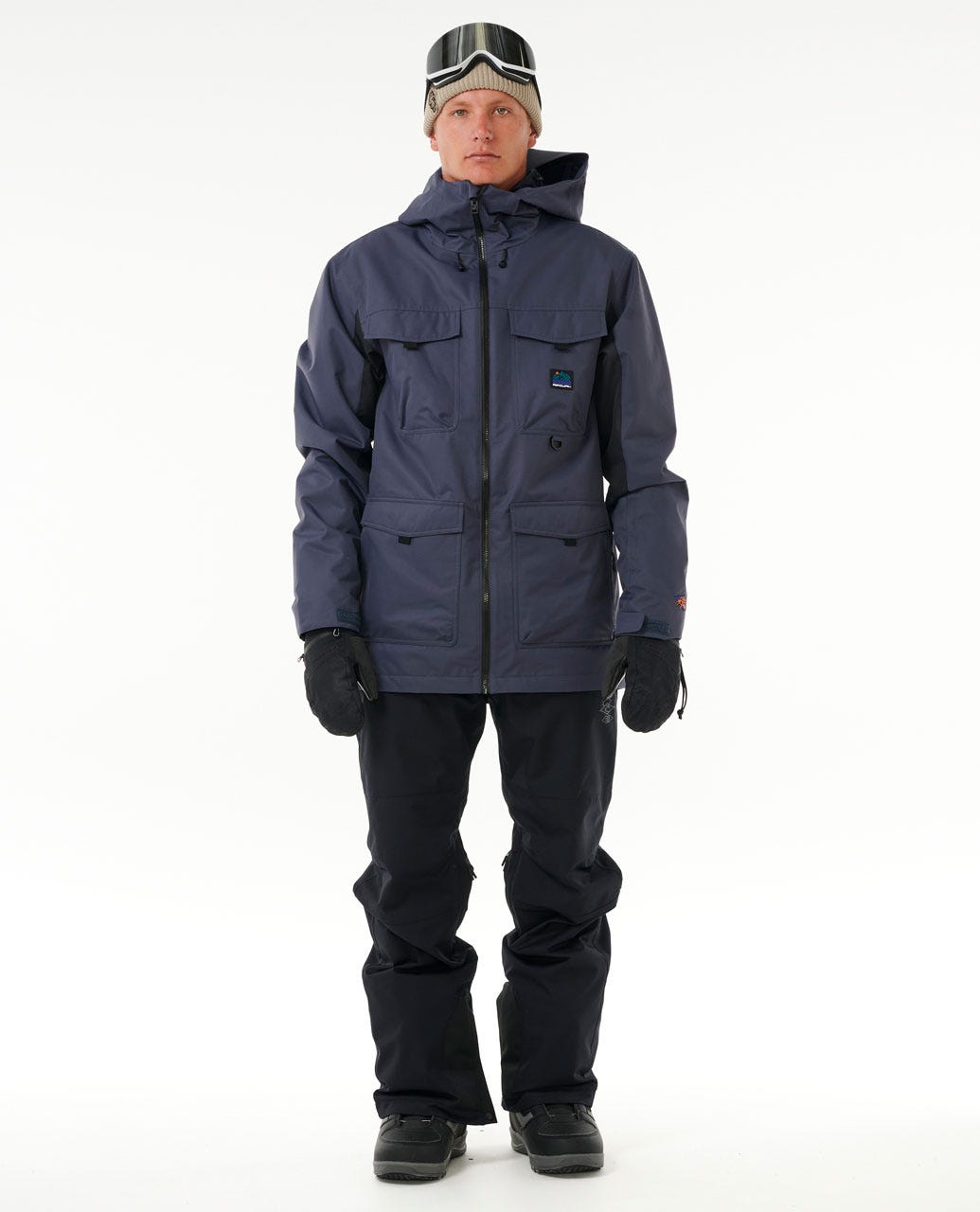 PARKA SNOW SWELLEDGE MORADO HOMBRE RIP CURL - 5