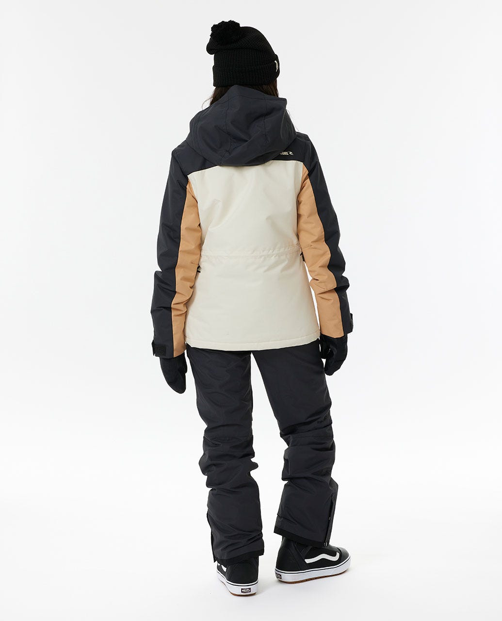 PARKA SNOW DRIFTR BEIGE MUJER RIP CURL - 3