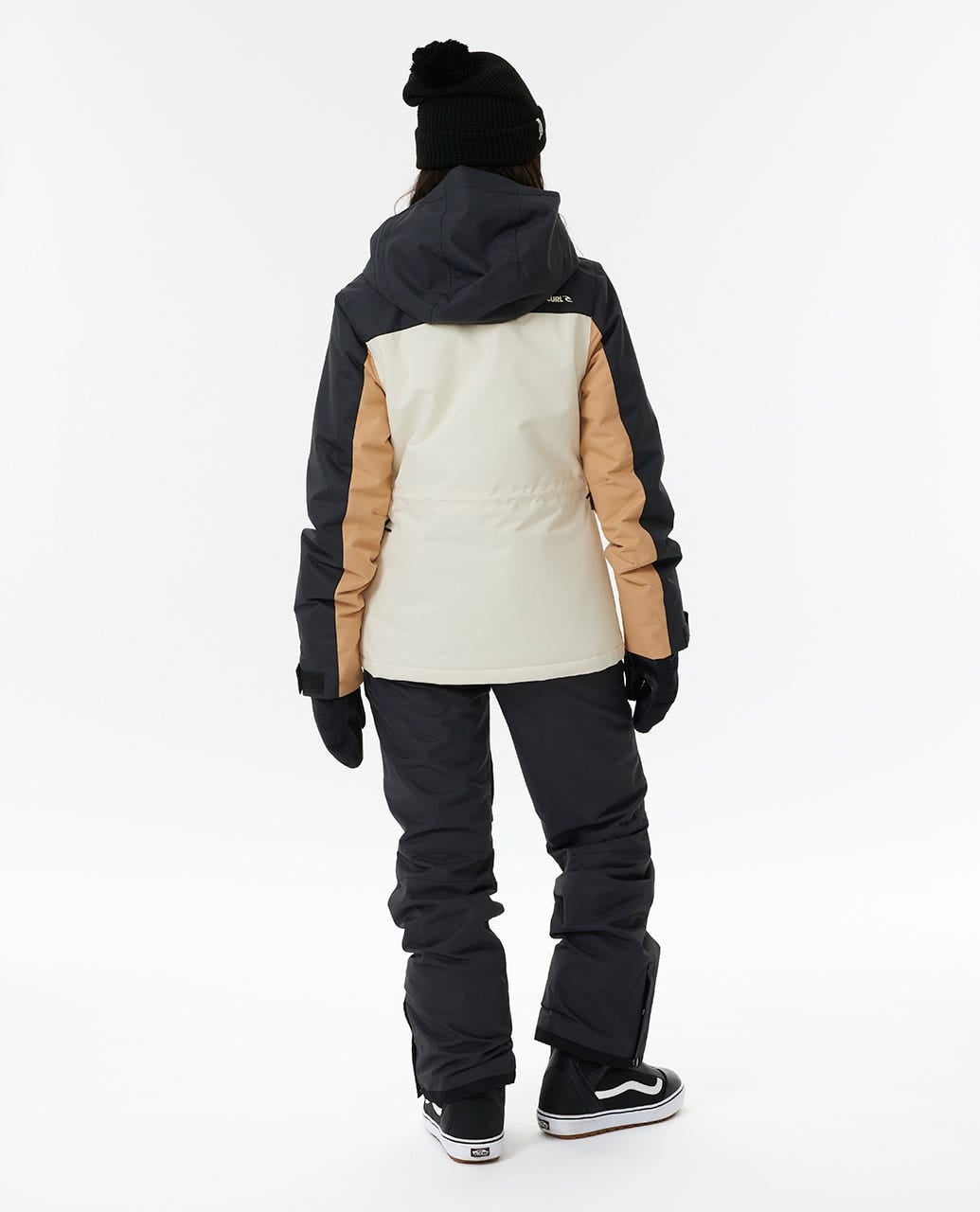 PARKA SNOW DRIFTR BEIGE MUJER RIP CURL - 3