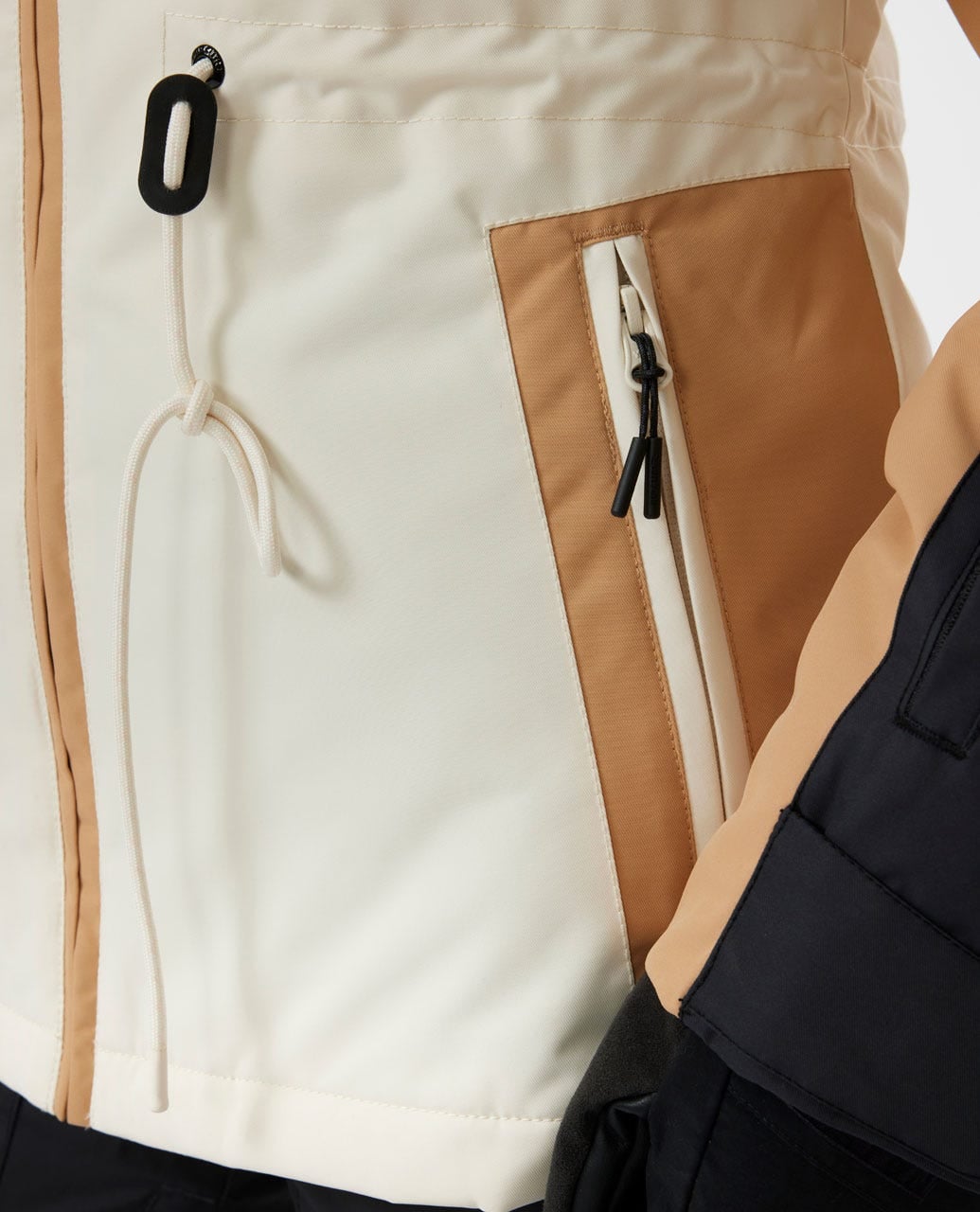 PARKA SNOW DRIFTR BEIGE MUJER RIP CURL - 5