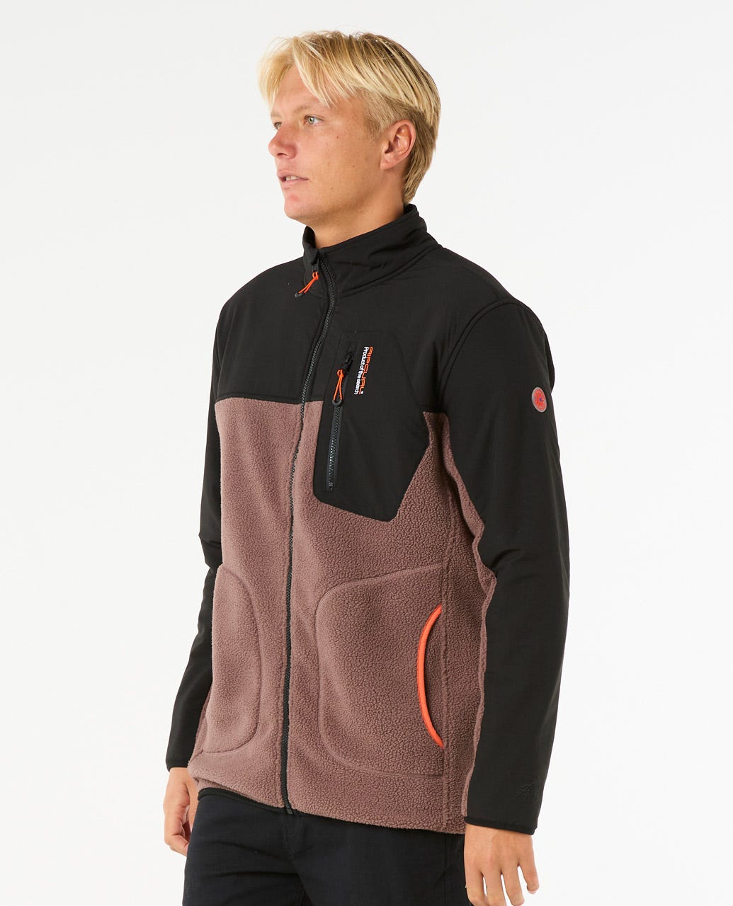 POLERON MICROPOLAR RUSHER MULTICOLOR HOMBRE RIP CURL - 2