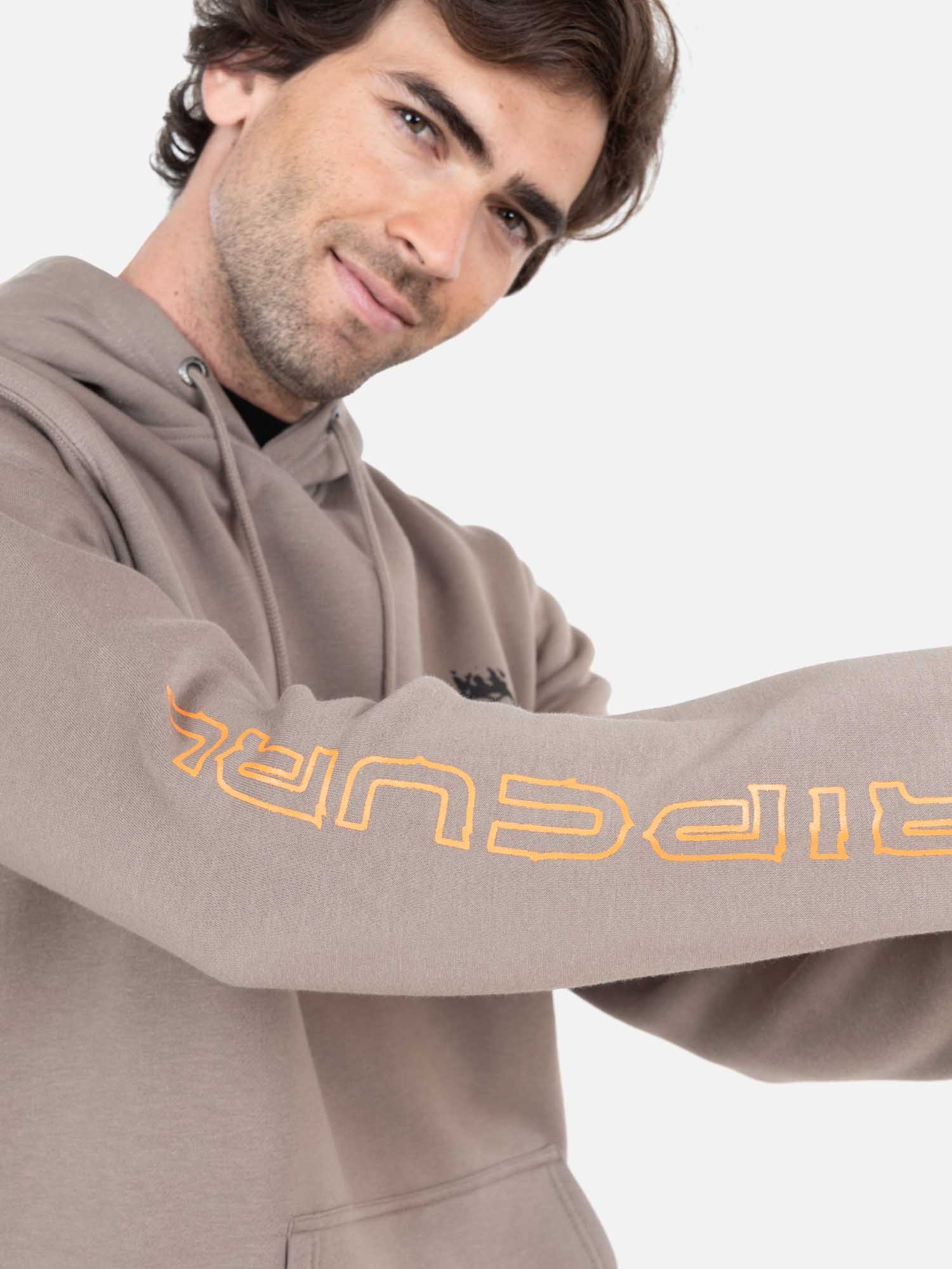 POLERON CANGURO SWELLX CAFÉ HOMBRE RIP CURL - 3