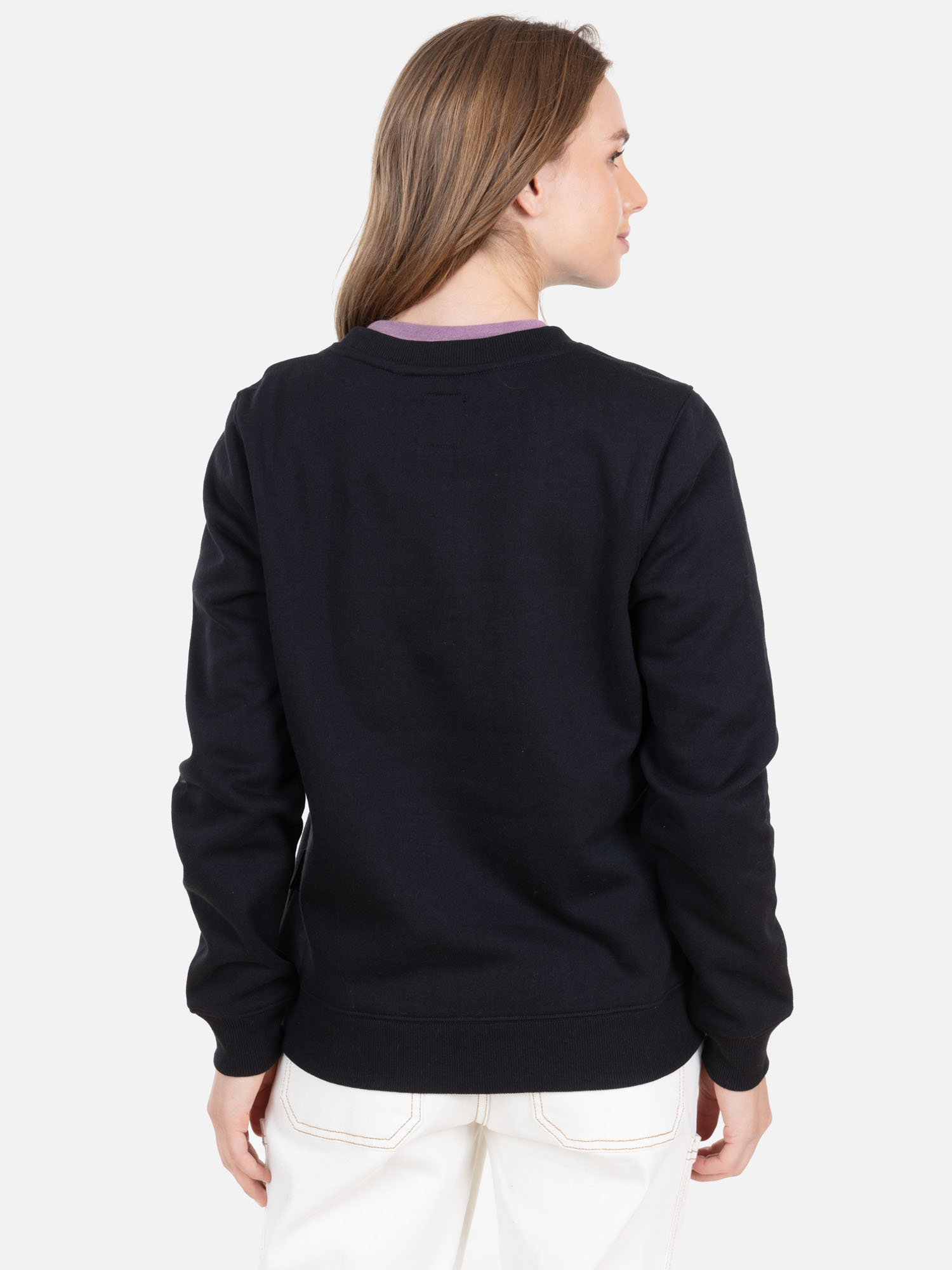 POLERON CR LIVE THE SERCH CREW NEGRO MUJER RIP CURL - 2