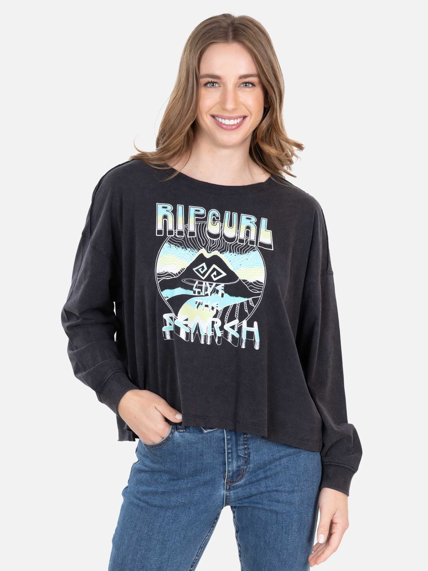 POLERA ML KAILA NEGRO MUJER RIP CURL - 1