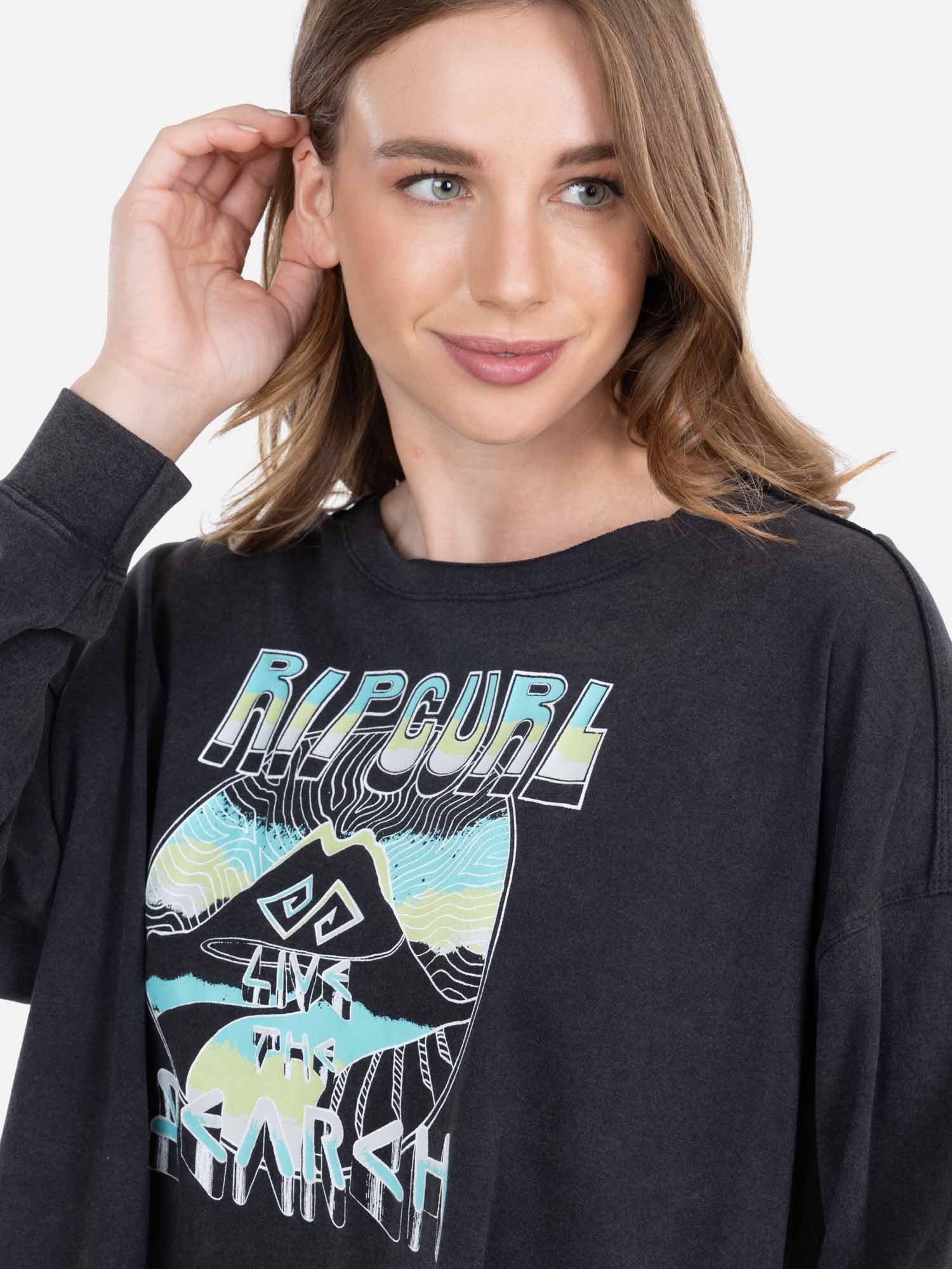 POLERA ML KAILA NEGRO MUJER RIP CURL - 3