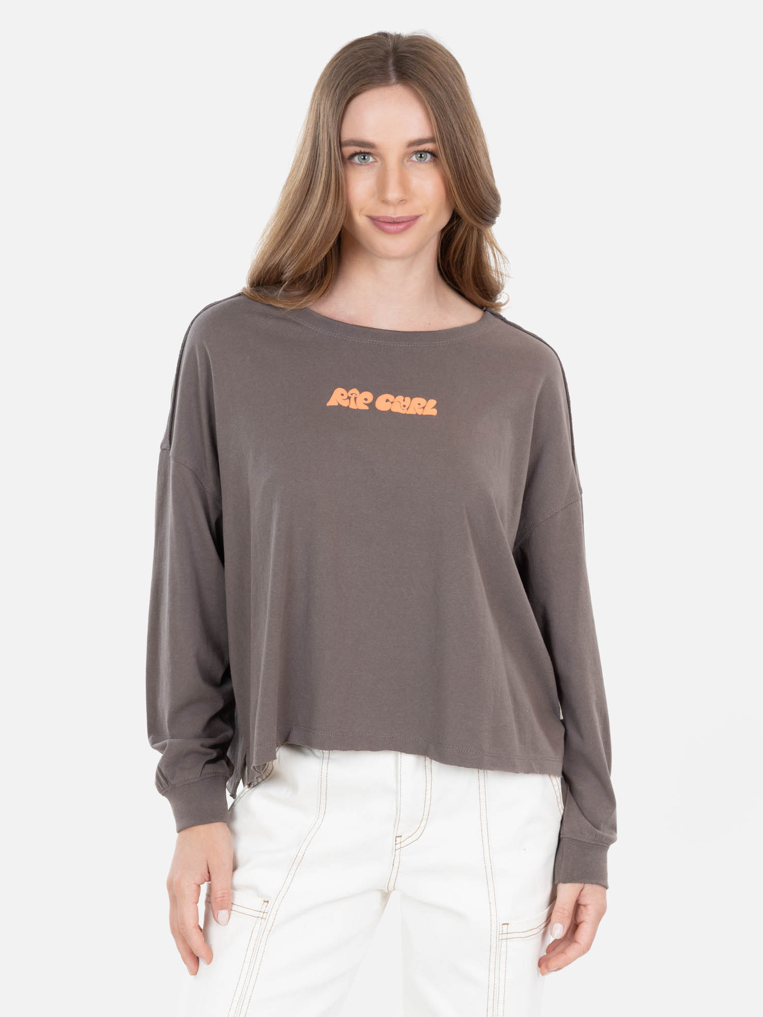 POLERA ML LOÁ CAFÉ MUJER RIP CURL - 1
